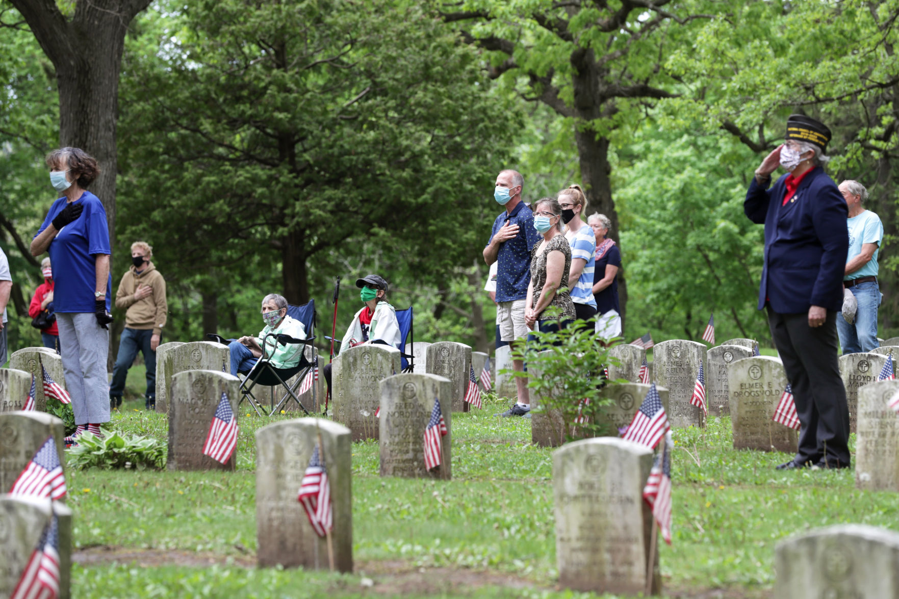 Memorial Day ceremony